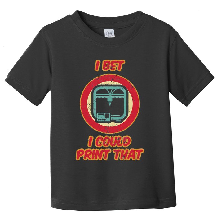 3d Printing Icon G28 Cnc Maker 3d Scan 3d Printer Toddler T-Shirt