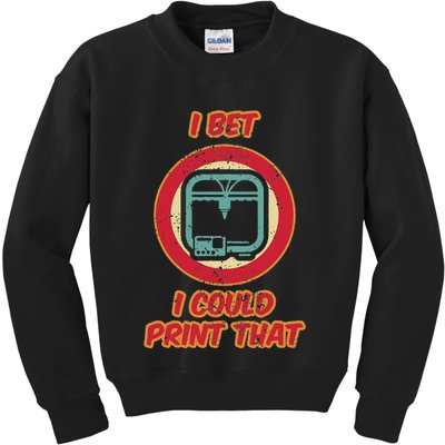 3d Printing Icon G28 Cnc Maker 3d Scan 3d Printer Kids Sweatshirt