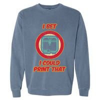 3d Printing Icon G28 Cnc Maker 3d Scan 3d Printer Garment-Dyed Sweatshirt