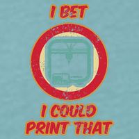 3d Printing Icon G28 Cnc Maker 3d Scan 3d Printer Sueded Cloud Jersey T-Shirt