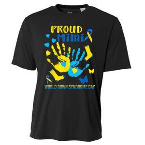 321 Proud Mimi Down Syndrome Awareness  T21 Cooling Performance Crew T-Shirt