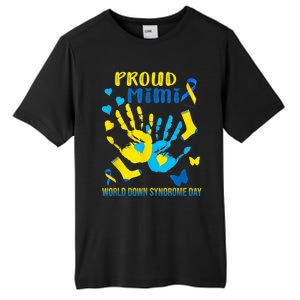 321 Proud Mimi Down Syndrome Awareness  T21 Tall Fusion ChromaSoft Performance T-Shirt