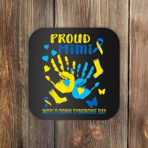 321 Proud Mimi Down Syndrome Awareness  T21 Coaster