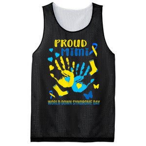 321 Proud Mimi Down Syndrome Awareness  T21 Mesh Reversible Basketball Jersey Tank