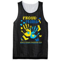 321 Proud Mimi Down Syndrome Awareness  T21 Mesh Reversible Basketball Jersey Tank