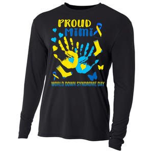 321 Proud Mimi Down Syndrome Awareness  T21 Cooling Performance Long Sleeve Crew