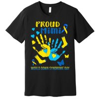 321 Proud Mimi Down Syndrome Awareness  T21 Premium T-Shirt