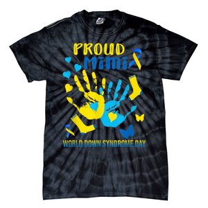 321 Proud Mimi Down Syndrome Awareness  T21 Tie-Dye T-Shirt