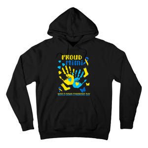 321 Proud Mimi Down Syndrome Awareness  T21 Tall Hoodie