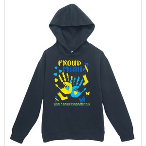 321 Proud Mimi Down Syndrome Awareness  T21 Urban Pullover Hoodie