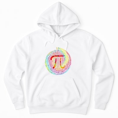 3.14 Pi Number Tie Dye Symbol Pi Day Math Teachers Students Hoodie