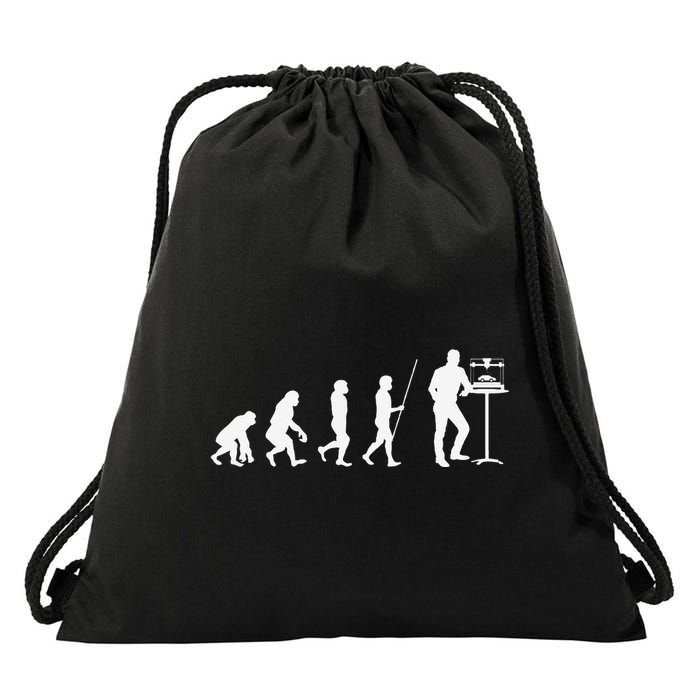 3d Printer Owner Evolution For 3d Printing Maker Engineer Drawstring Bag