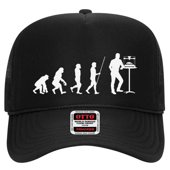 3d Printer Owner Evolution For 3d Printing Maker Engineer Trucker Hat