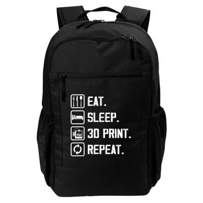 3d Printer Printing Lover Joke For Three D Printing Maker Daily Commute Backpack