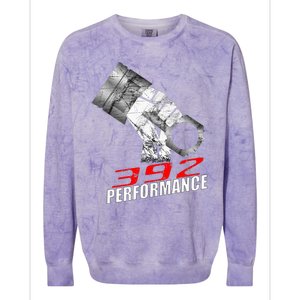 392 Performance Race Piston 6.4 Car Colorblast Crewneck Sweatshirt