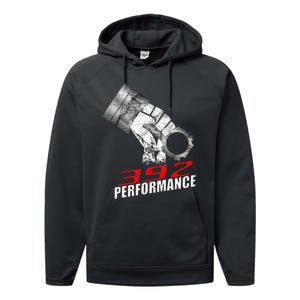 392 Performance Race Piston 6.4 Car Performance Fleece Hoodie