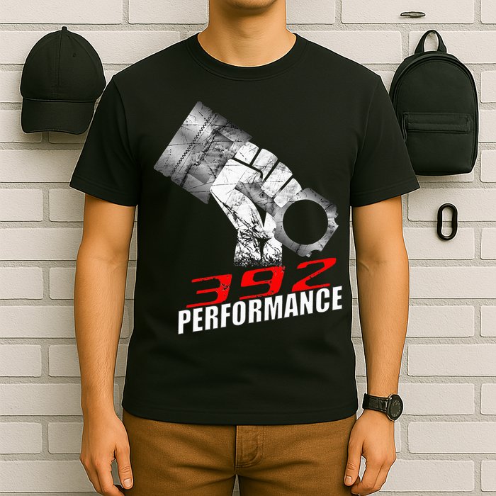 392 Performance Race Piston 6.4 Car T-Shirt
