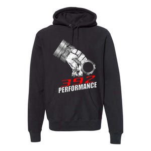 392 Performance Race Piston 6.4 Car Premium Hoodie