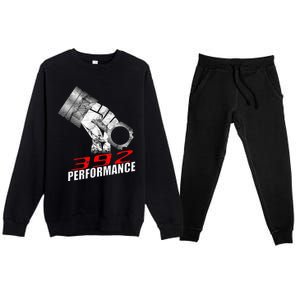 392 Performance Race Piston 6.4 Car Premium Crewneck Sweatsuit Set