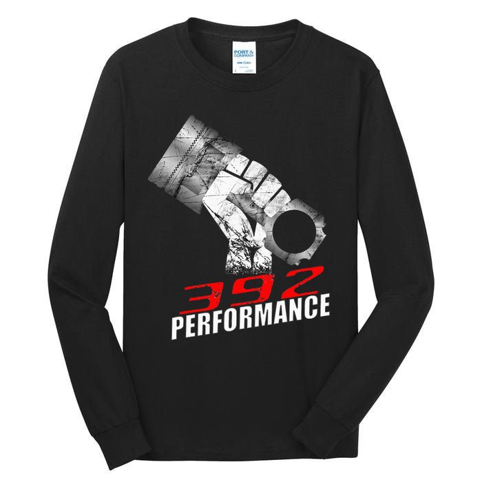 392 Performance Race Piston 6.4 Car Tall Long Sleeve T-Shirt