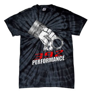 392 Performance Race Piston 6.4 Car Tie-Dye T-Shirt