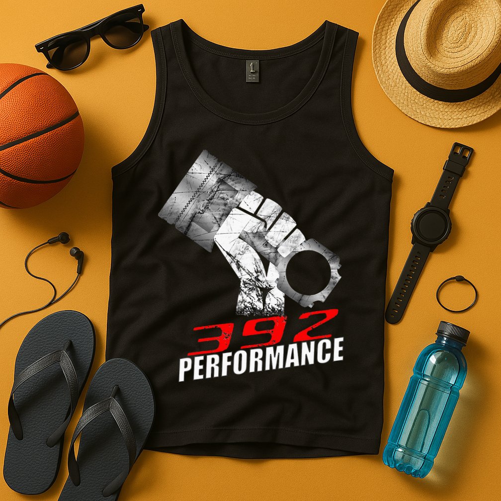 392 Performance Race Piston 6.4 Car Tank Top