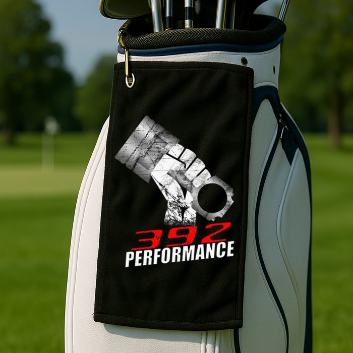 392 Performance Race Piston 6.4 Car Golf Towel