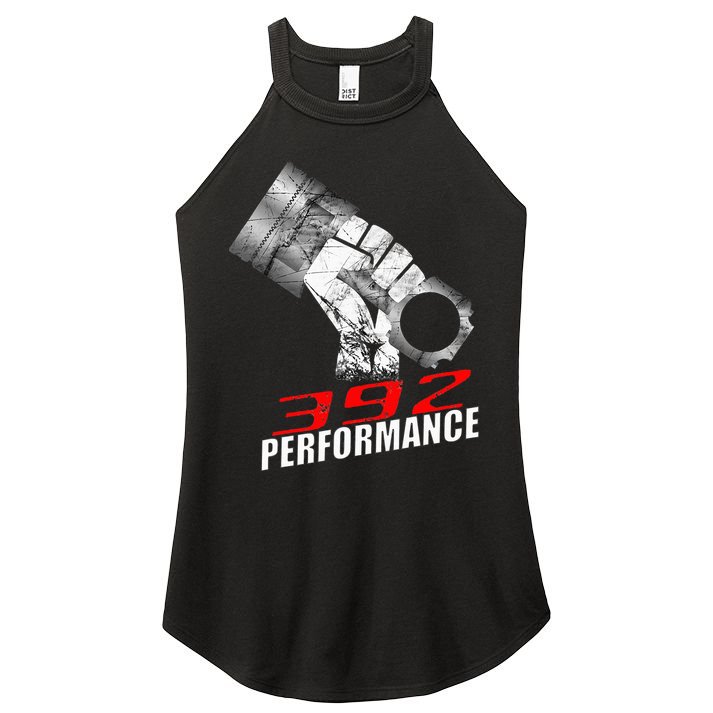 392 Performance Race Piston 6.4 Car Women's Perfect Tri Rocker Tank