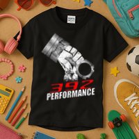 392 Performance Race Piston 6.4 Car Kids T-Shirt