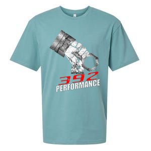 392 Performance Race Piston 6.4 Car Sueded Cloud Jersey T-Shirt