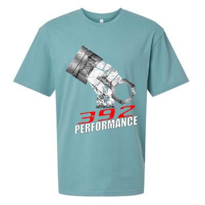 392 Performance Race Piston 6.4 Car Sueded Cloud Jersey T-Shirt