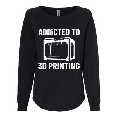 3D Printer Tee idea for Geeks 3D Printing Womens California Wash Sweatshirt