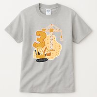 3rd Birthday Construction Tall T-Shirt