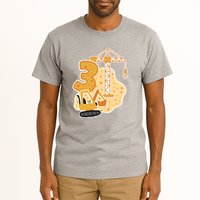 3rd Birthday Construction Tall T-Shirt