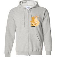 3rd Birthday Construction Full Zip Hoodie