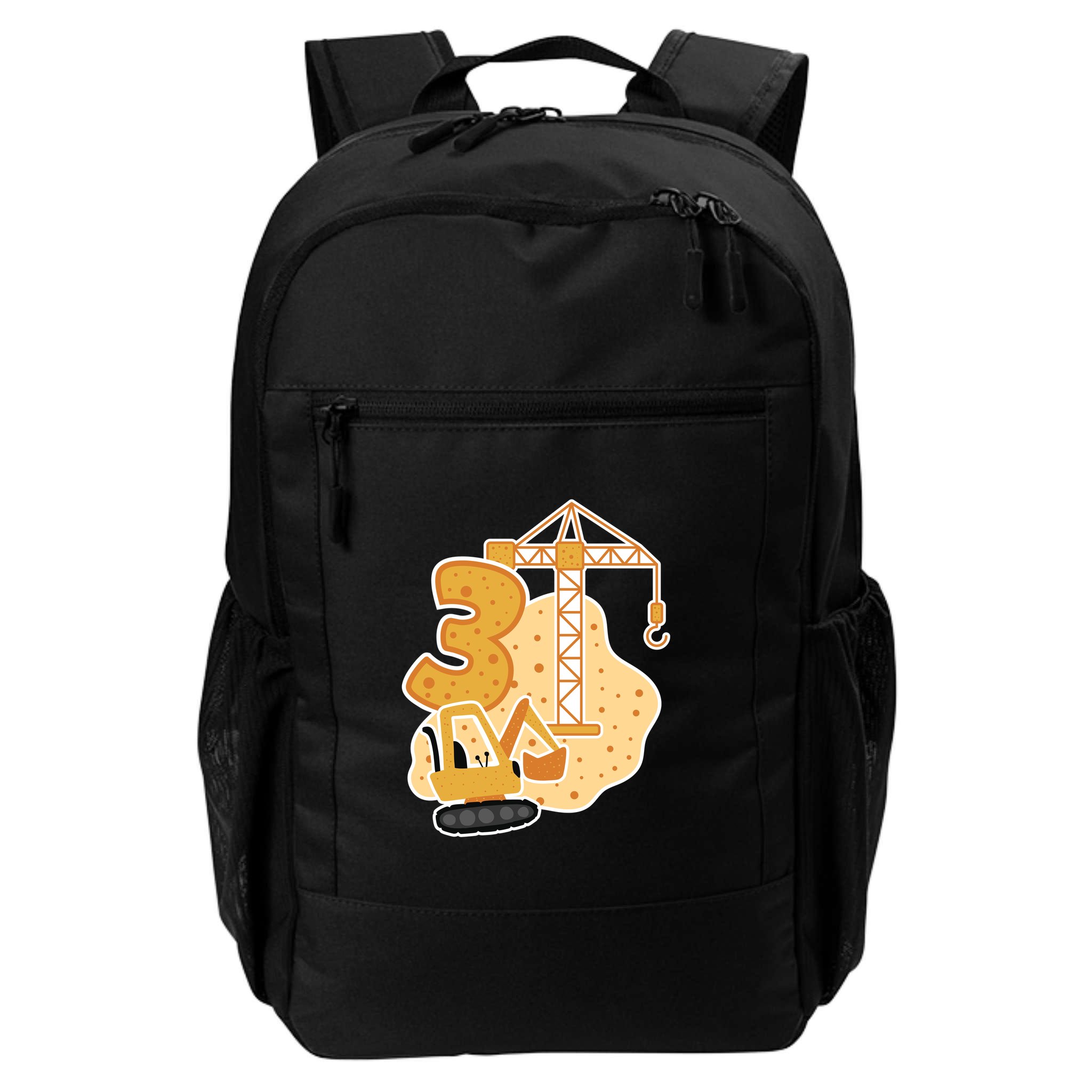 3rd Birthday Construction Backpack