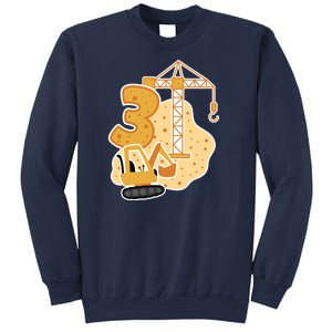 3rd Birthday Construction Sweatshirt