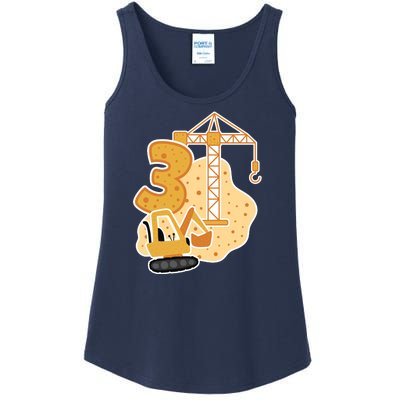 3rd Birthday Construction Ladies Essential Tank