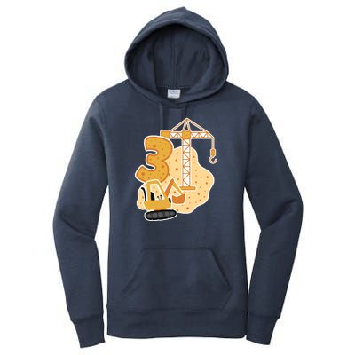 3rd Birthday Construction Women's Pullover Hoodie