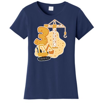 3rd Birthday Construction Women's T-Shirt