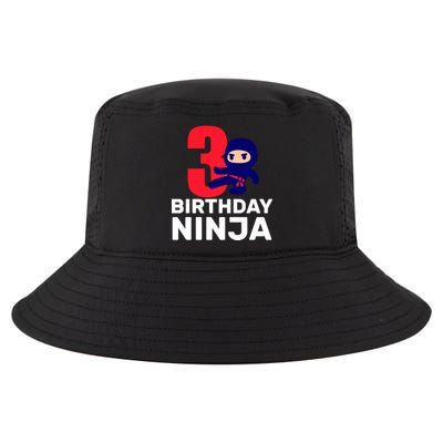 3rd Birthday Ninja  Cool Comfort Performance Bucket Hat
