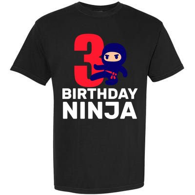 3rd Birthday Ninja  Garment-Dyed Heavyweight T-Shirt