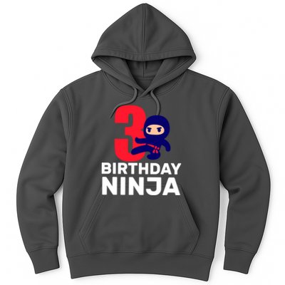 3rd Birthday Ninja  Hoodie