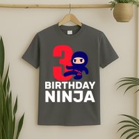 3rd Birthday Ninja  T-Shirt