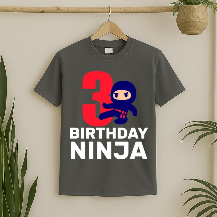 3rd Birthday Ninja  T-Shirt