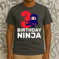 3rd Birthday Ninja  T-Shirt