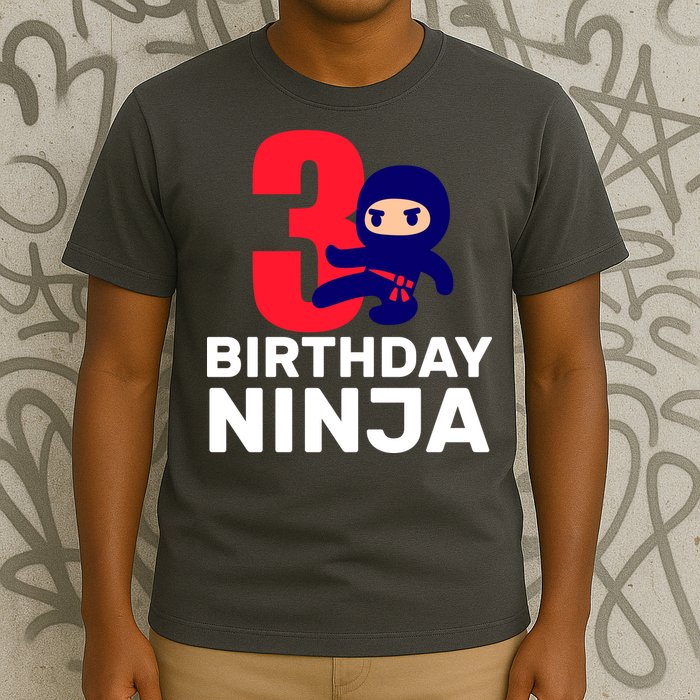 3rd Birthday Ninja  T-Shirt