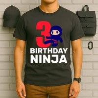 3rd Birthday Ninja  T-Shirt