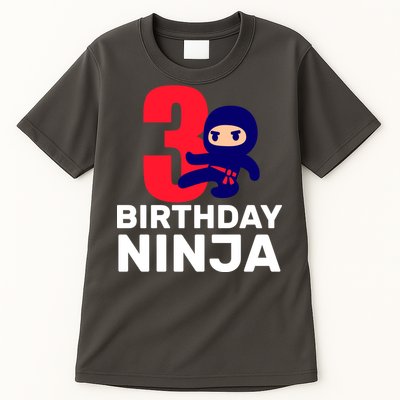 3rd Birthday Ninja  Tall T-Shirt