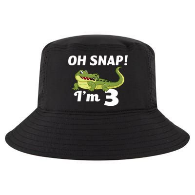 3rd Birthday Oh Snap Im 3 Cool Comfort Performance Bucket Hat